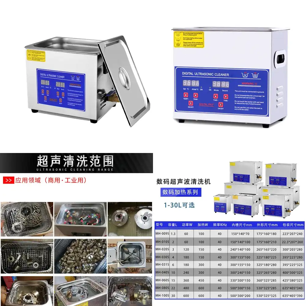 Ultrasonic Cleaner Lab - Limpiador Ultrasónico Industrial de Alta Potencia