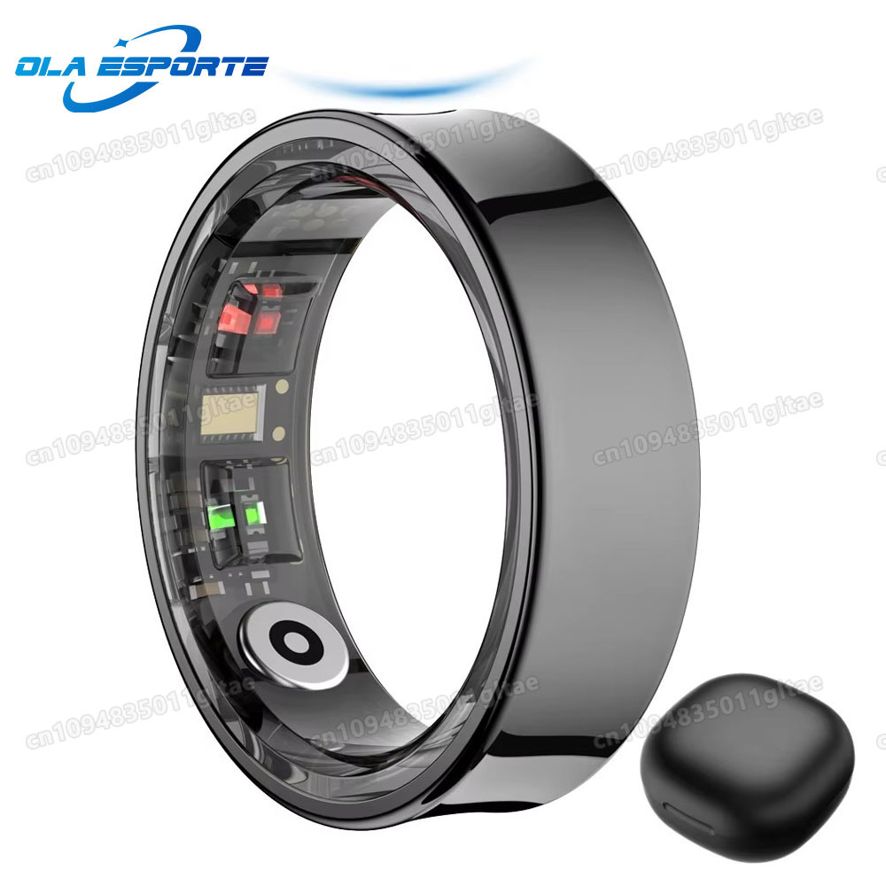 Blood Pressure Monitor - Anillo Inteligente R10 con Estuche de