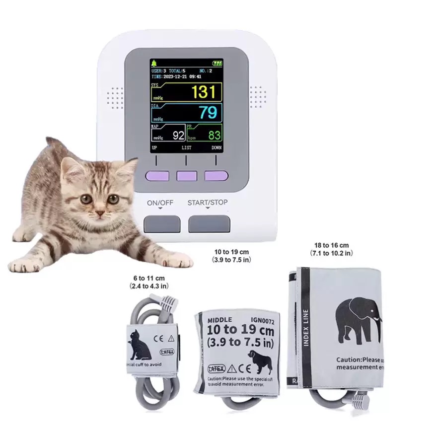 Blood Pressure Monitor - CONTEC08A-VET Equipo Veterinario, monitor de presión