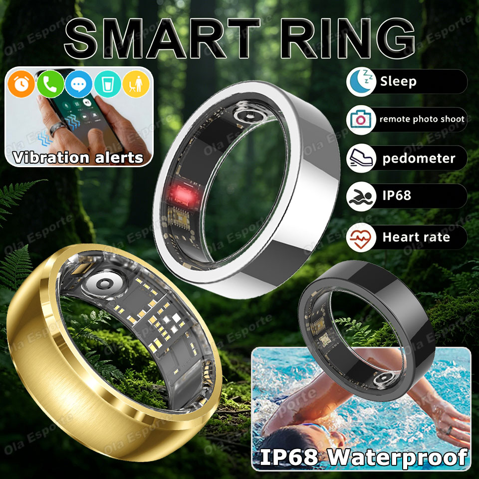 Blood Pressure Monitor - Anillo Inteligente con Recordatorio de Vibración