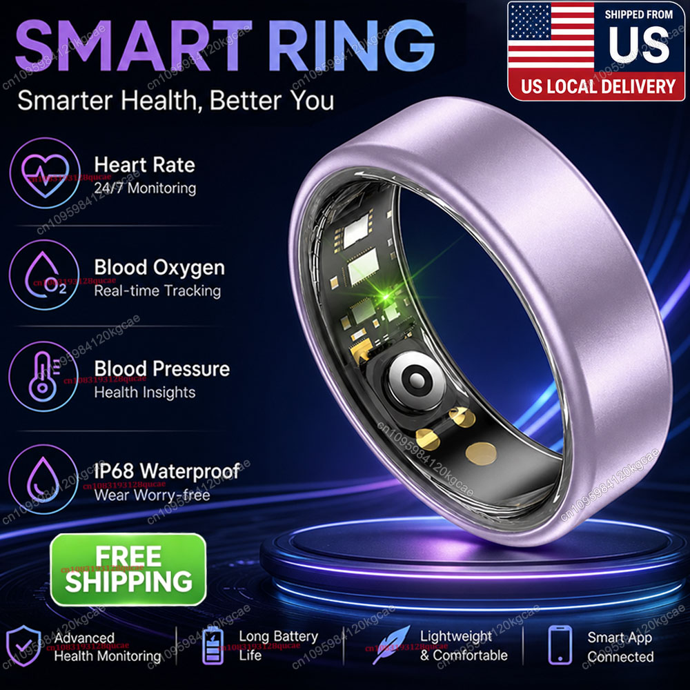 Blood Pressure Monitor - Anillo Inteligente con Monitor de Frecuencia