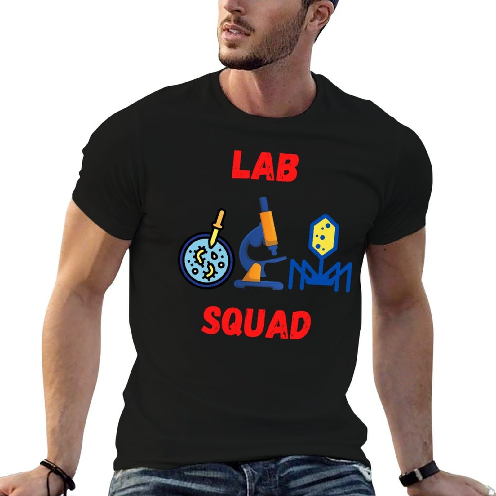 Medical Lab Graphics - Camiseta divertida de LAB SQUAD MEDICAL