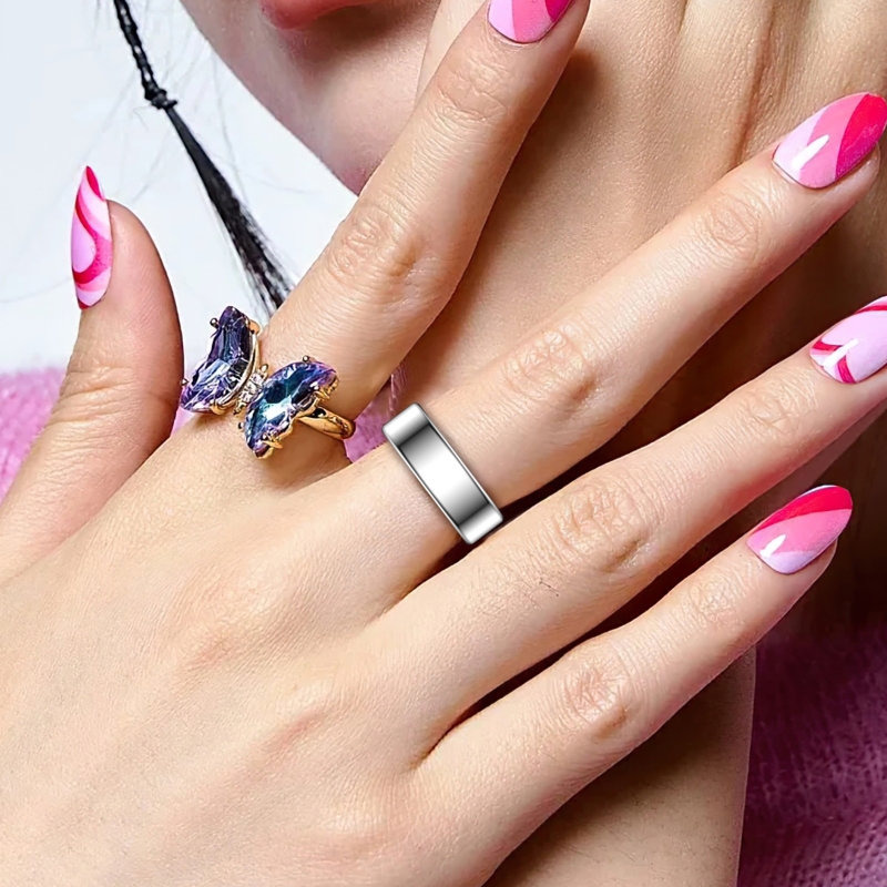 Anillo Inteligente de Moda par - Blood Pressure Monitor reseña y precio