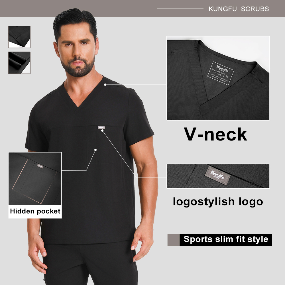 KUNGFU SCRUBS: Uniformes quirú - Medical Lab Uniform reseña y precio