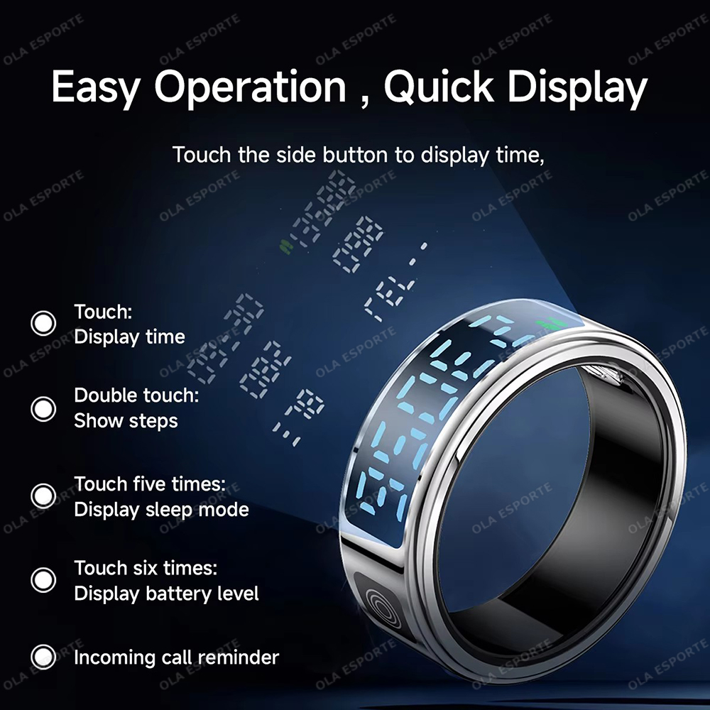 Anillo inteligente 2026 con co - Blood Pressure Monitor reseña y precio