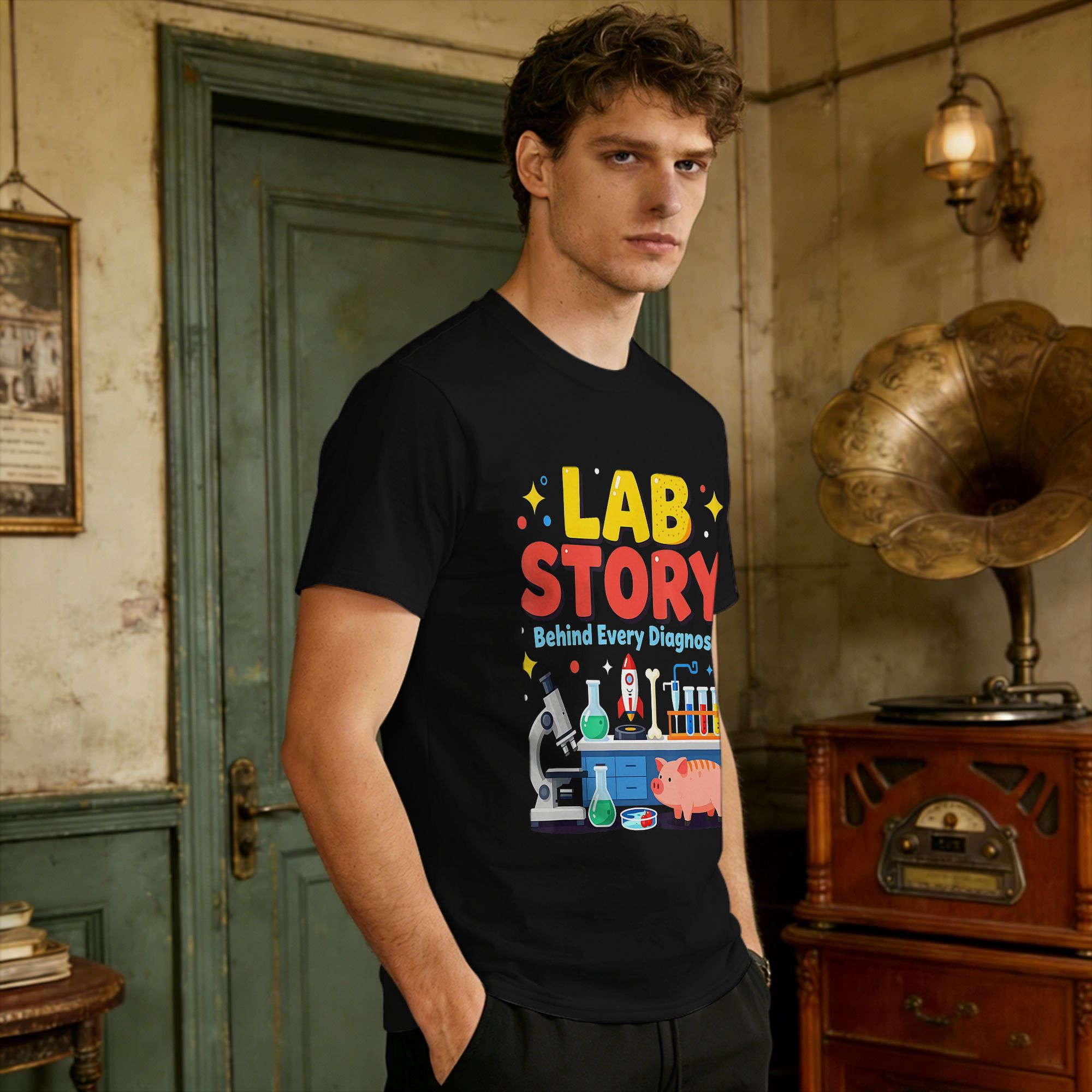Camisetas para hombre de Medic - Medical Lab Technician reseña y precio