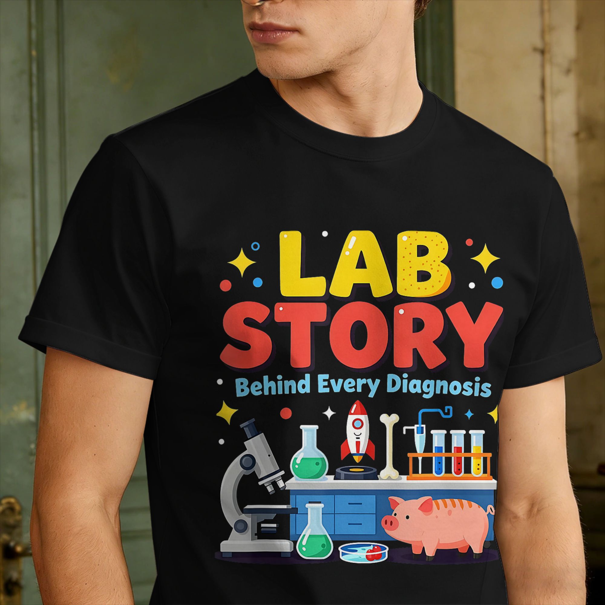 Camisetas para hombre de Medic - Medical Lab Technician reseña y precio