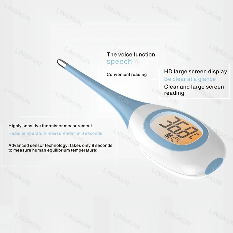 Termómetro rápido de silicona  - Digital Thermometer Infrared reseña y precio