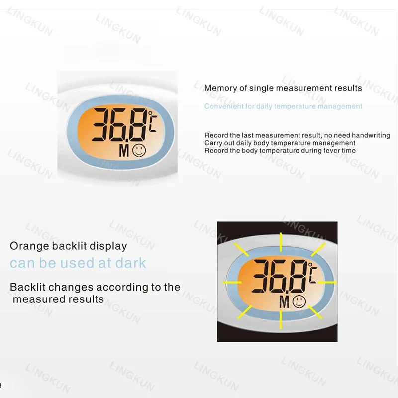 Termómetro rápido de silicona  - Digital Thermometer Infrared reseña y precio