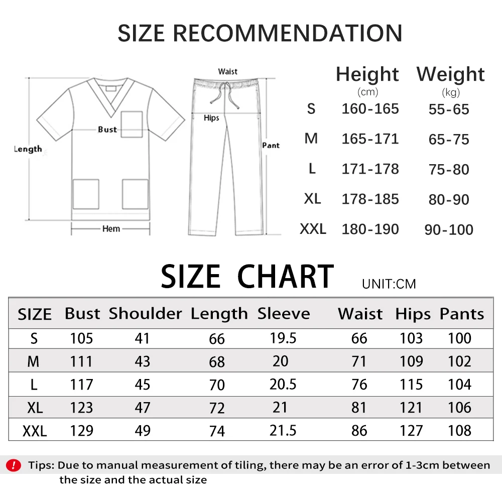Uniformes quirúrgicos, ropa de - Medical Lab Uniform reseña y precio