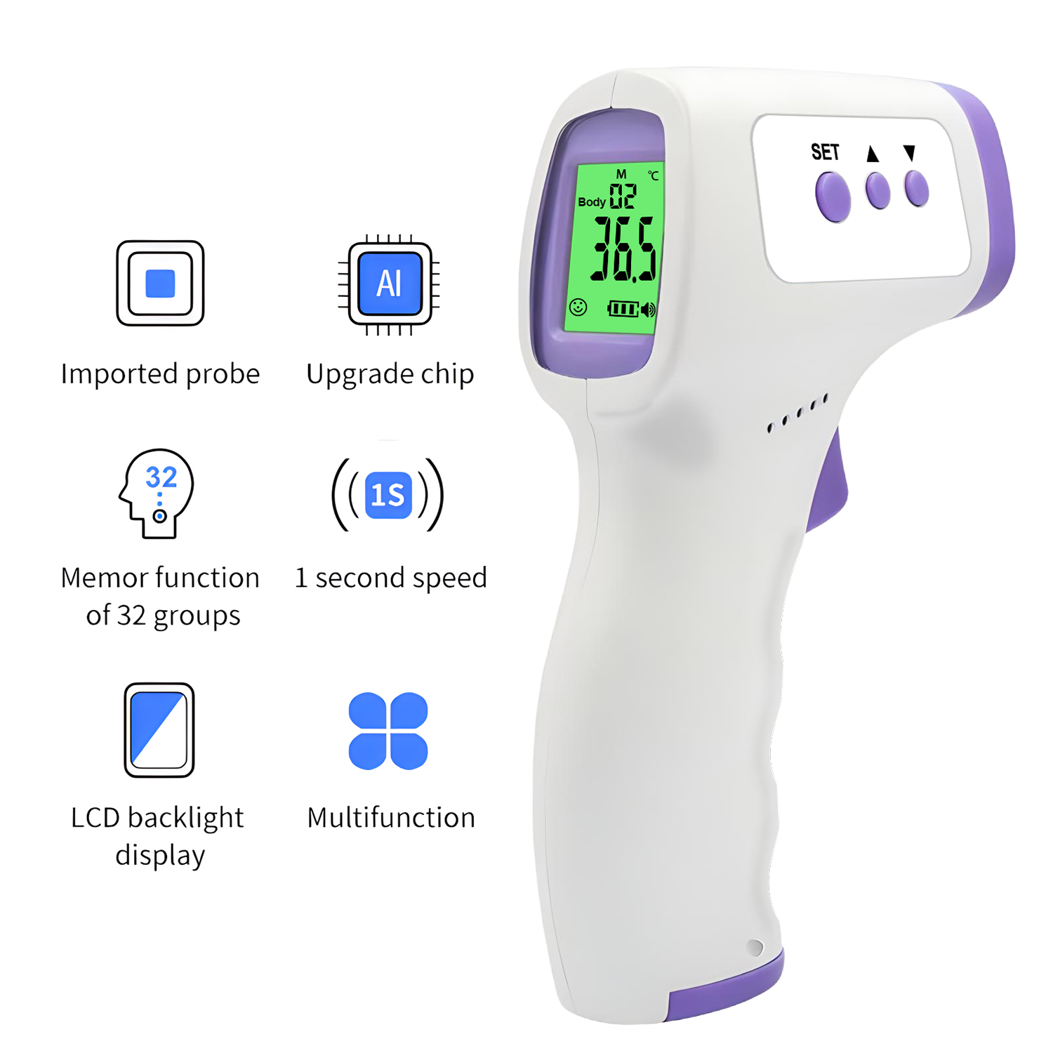 Termómetro infrarrojo de tempe - Digital Thermometer Infrared reseña y precio