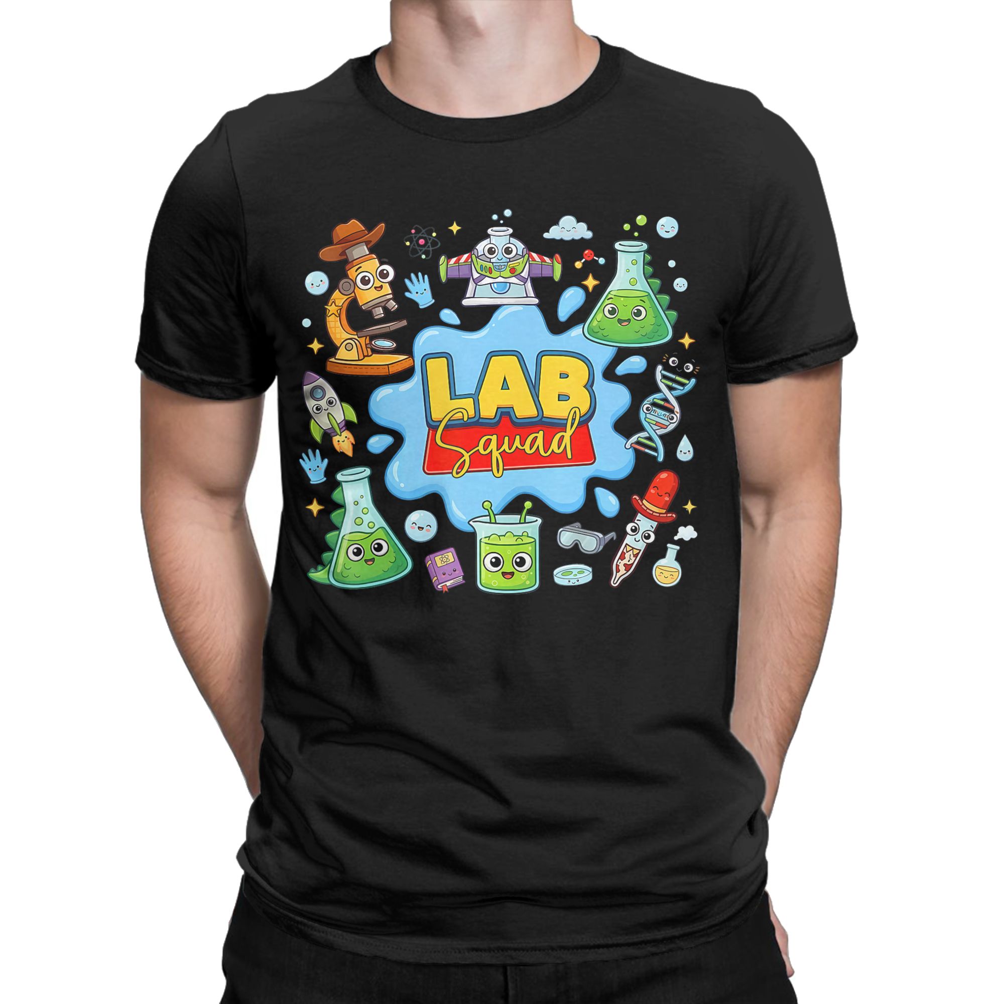 Camisetas para hombre Lab Squa - Medical Lab Technician reseña y precio