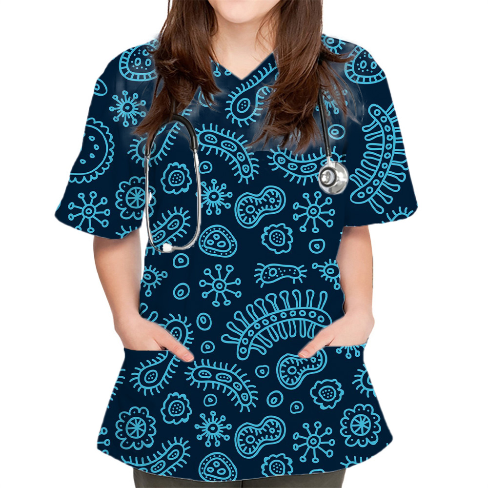 Nuevas Blusas para Mujer con E - Medical Lab Uniform reseña y precio