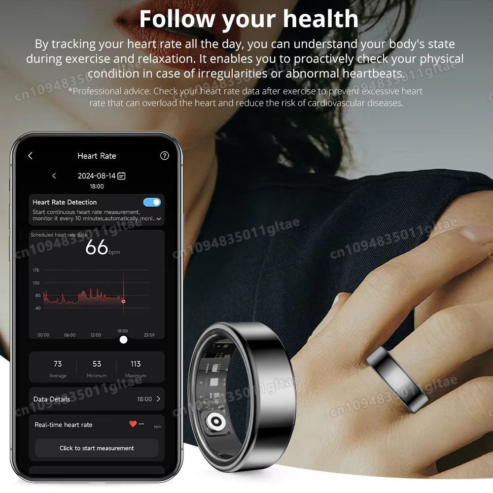 Anillo Inteligente R10 con Est - Blood Pressure Monitor reseña y precio