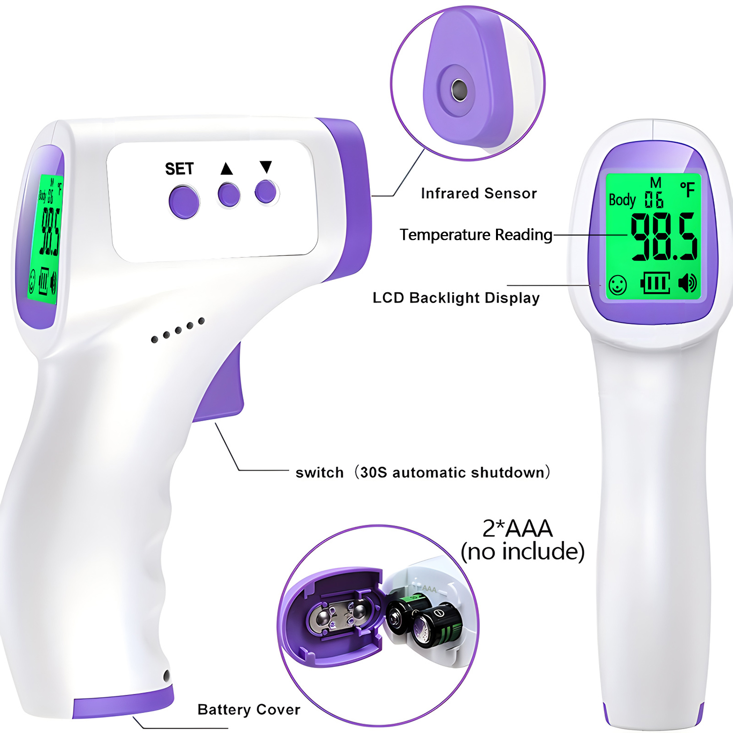 Termómetro Digital Infrarrojo  - Digital Thermometer Infrared reseña y precio