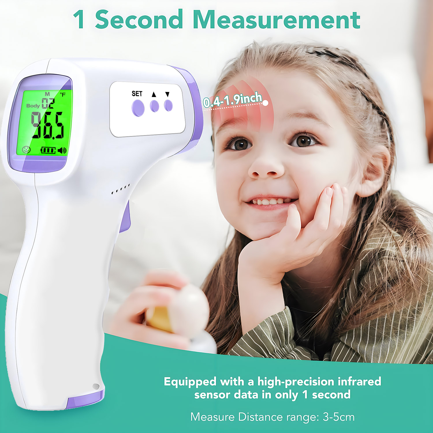 Termómetro Digital Infrarrojo  - Digital Thermometer Infrared reseña y precio