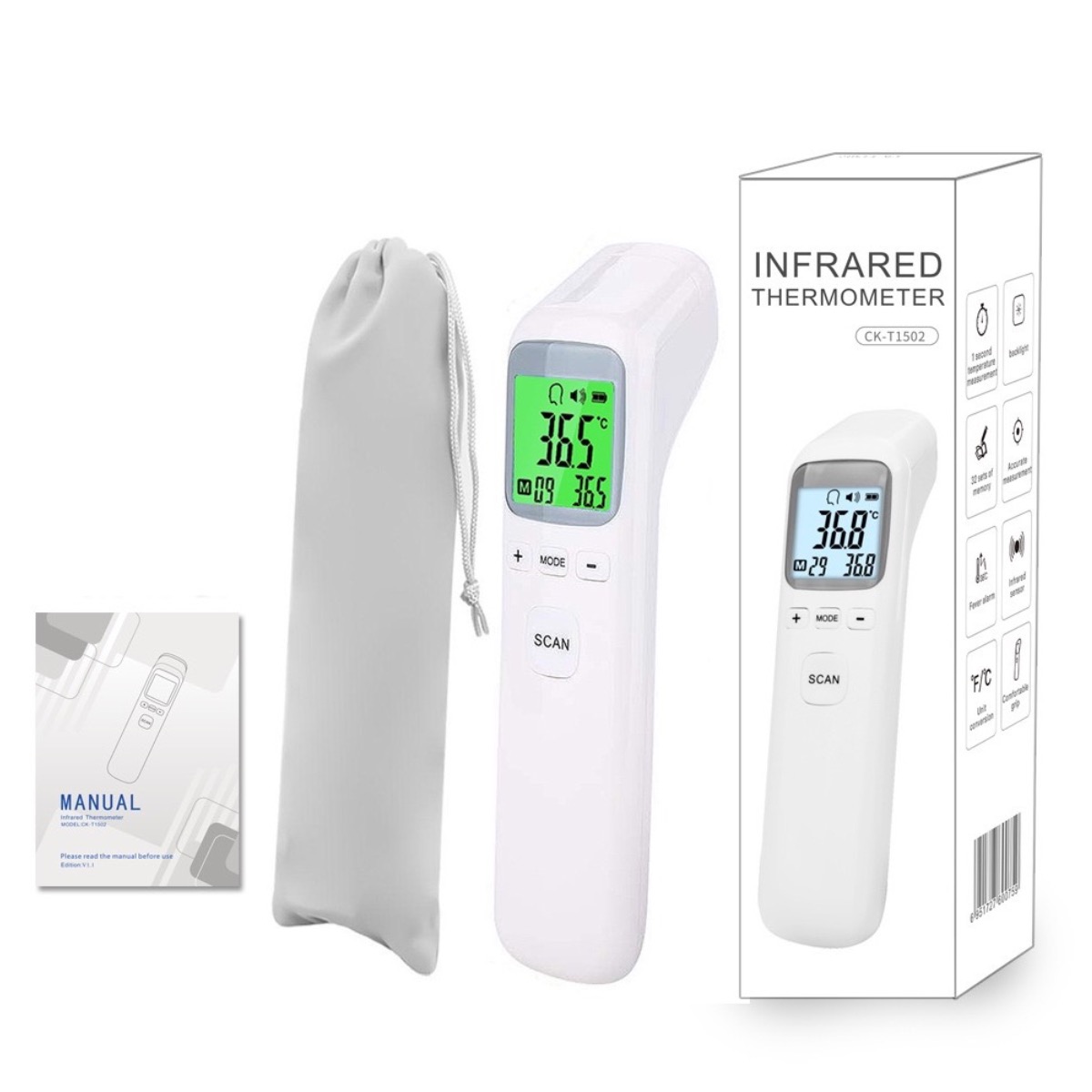 Termómetro para adultos y niño - Digital Thermometer Infrared reseña y precio