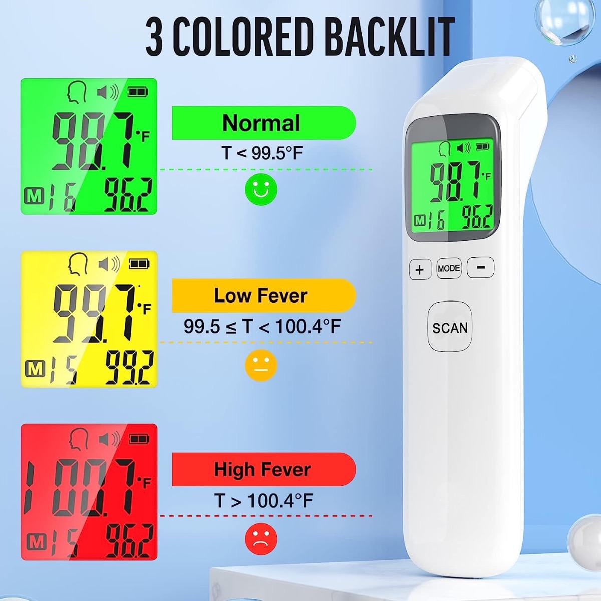 Termómetro para adultos y niño - Digital Thermometer Infrared reseña y precio