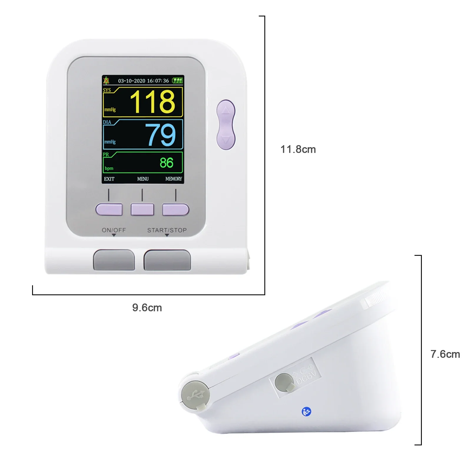 CONTEC08A-VET Equipo Veterinar - Blood Pressure Monitor reseña y precio
