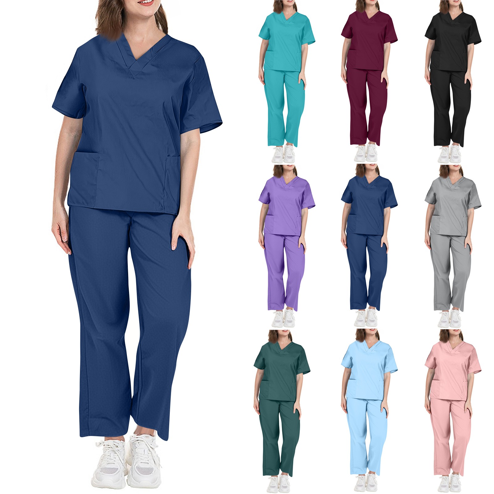 Conjuntos de chándal para muje - Medical Lab Uniform reseña y precio