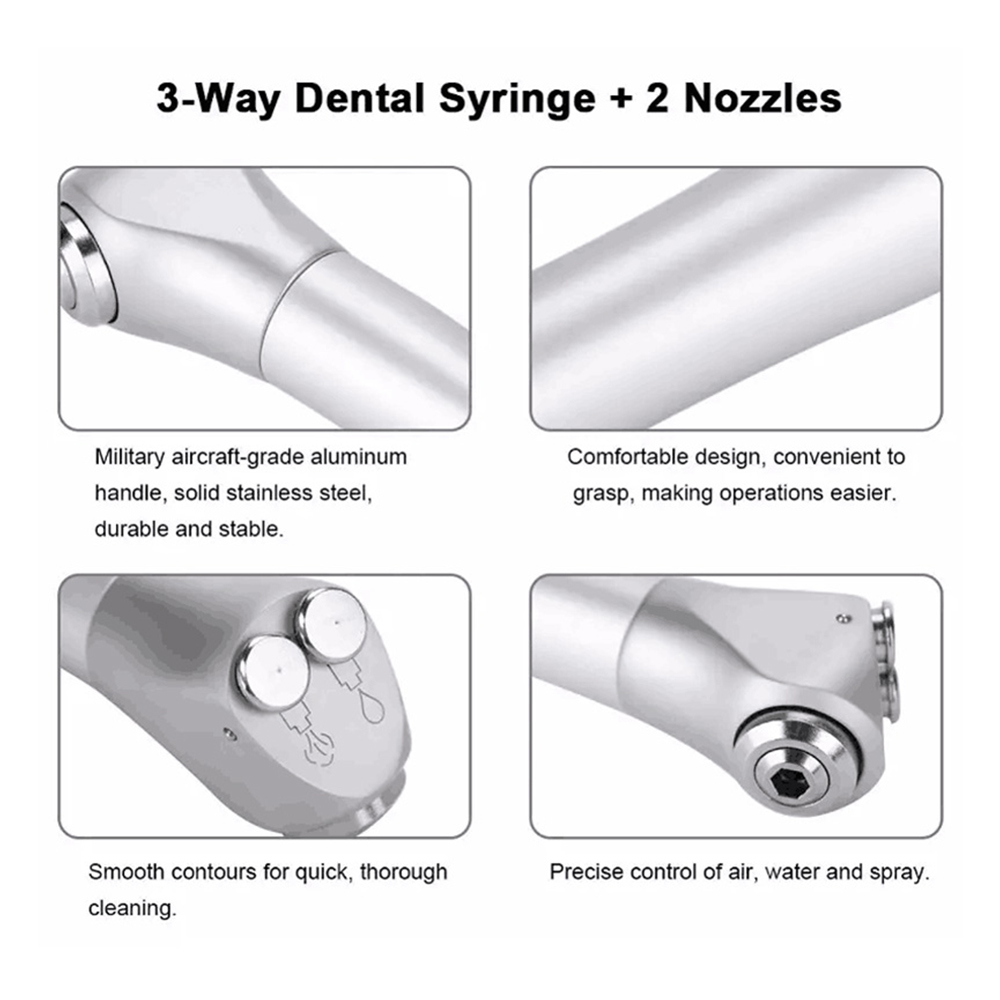 PIORPOY Jeringa Dental de Aire - Ultrasonic Cleaner Lab reseña y precio