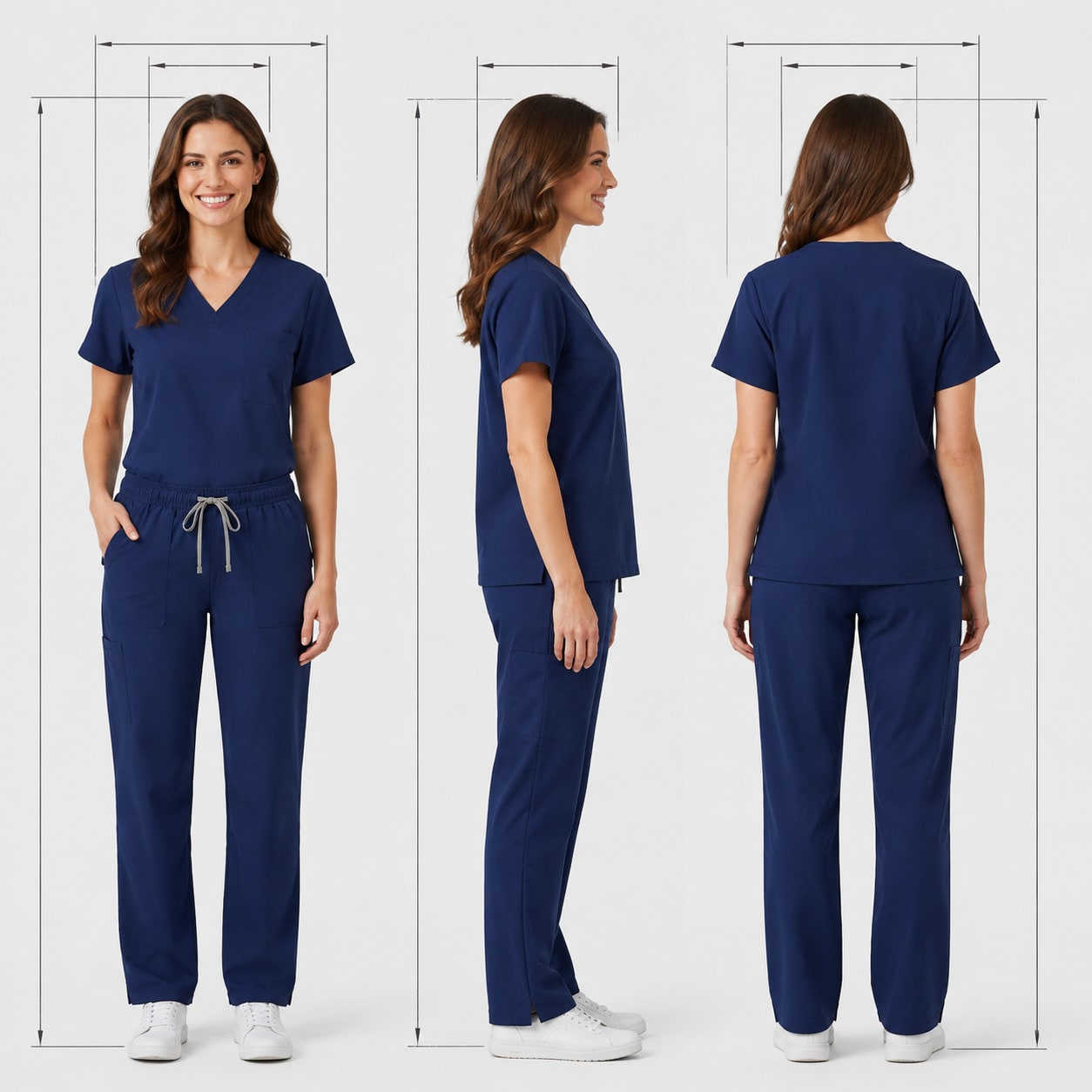 Uniformes Médicos Unisex para  - Medical Lab Uniform reseña y precio