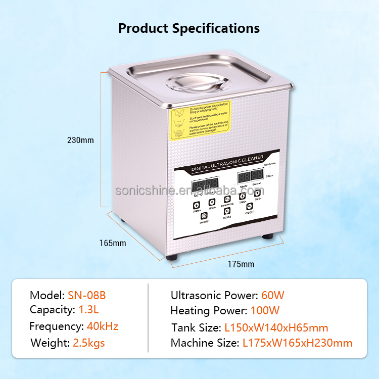 Limpiador Ultrasónico Eléctric - Ultrasonic Cleaner Lab reseña y precio