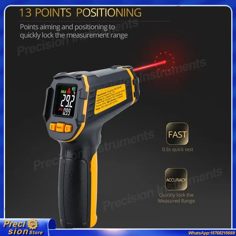 Termómetro Infrarrojo Digital  - Digital Thermometer Infrared reseña y precio