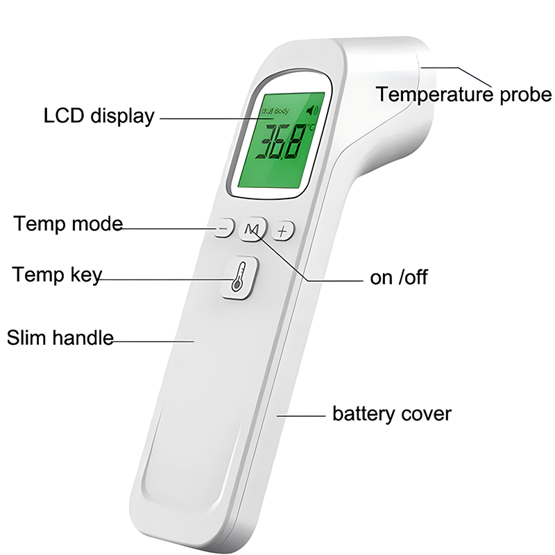 Oxímetro, Termómetro Infrarroj - Digital Thermometer Infrared reseña y precio