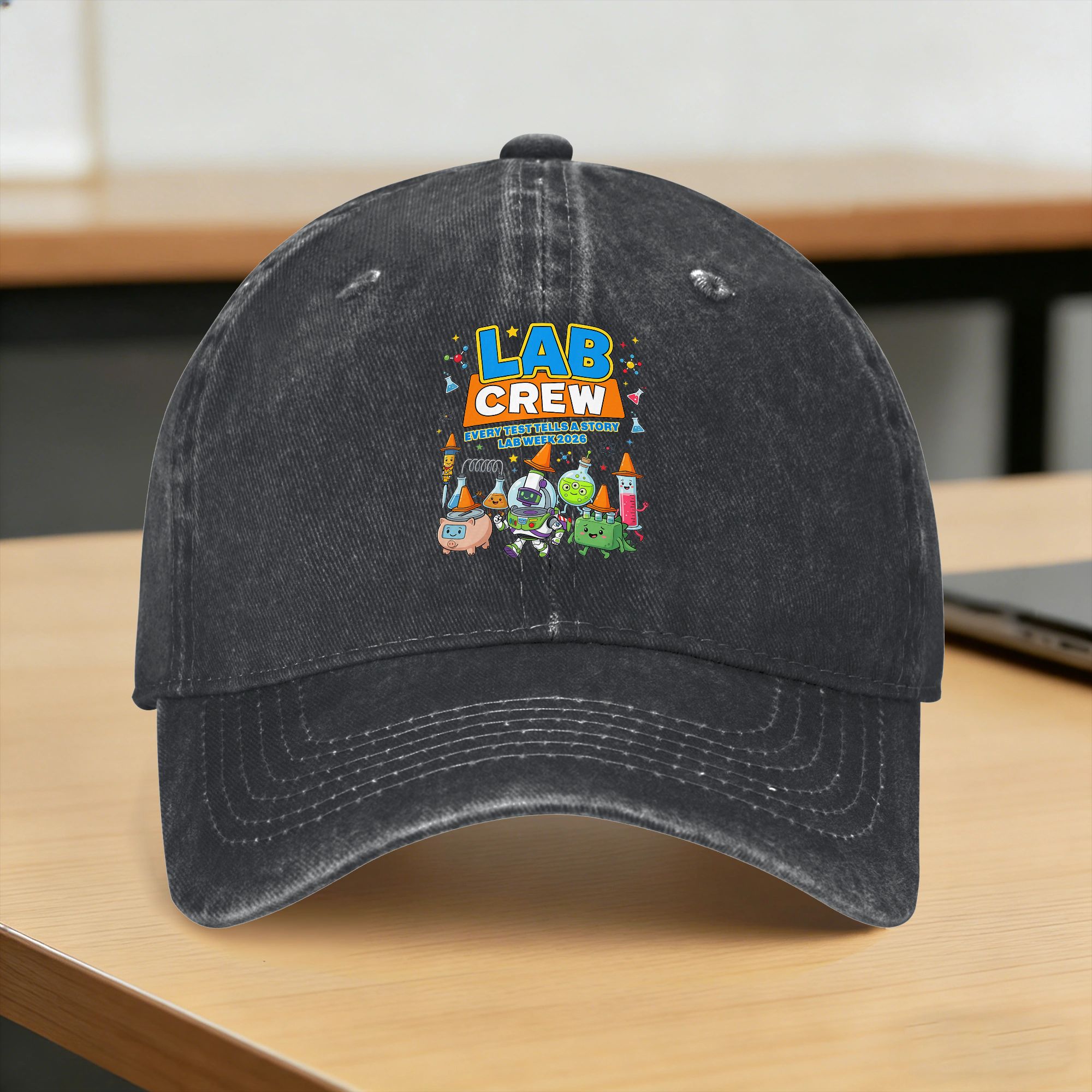Gorra de Béisbol Retro con Est - Medical Lab Technician reseña y precio